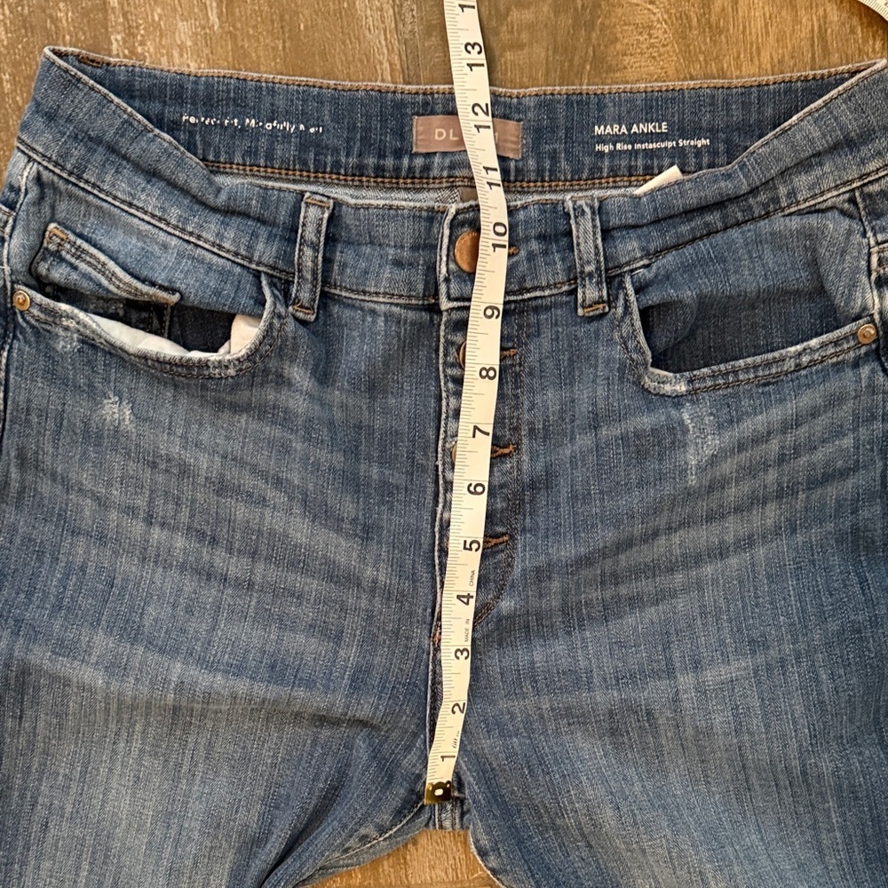 DL1961 Mara Ankle instasculpt Women's Straight Leg crop - Picture 6 of 10